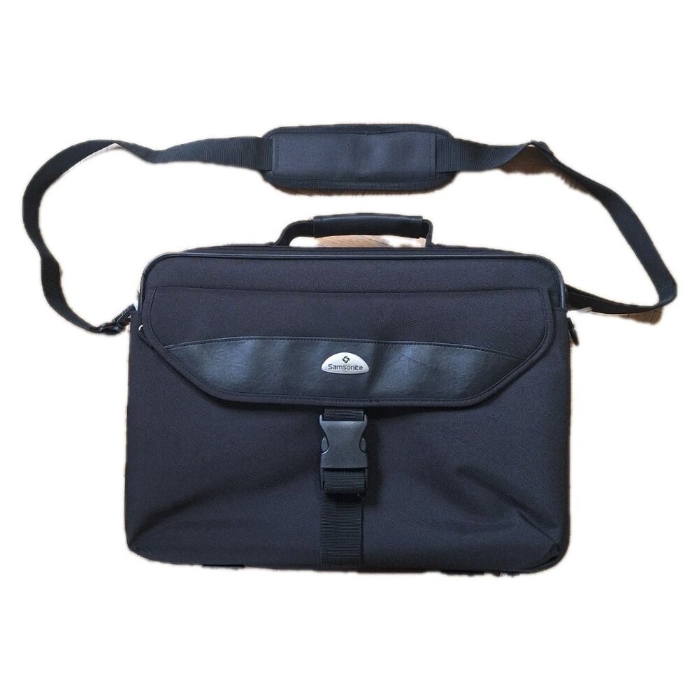 SAMSONITE BUSINESS BRIEFCASE LAPTOP CLASSIC BLACK